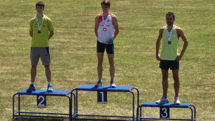 Aitor Iturralde hirugarren Euskadiko  Atletismo Txapelketa Absolutoan