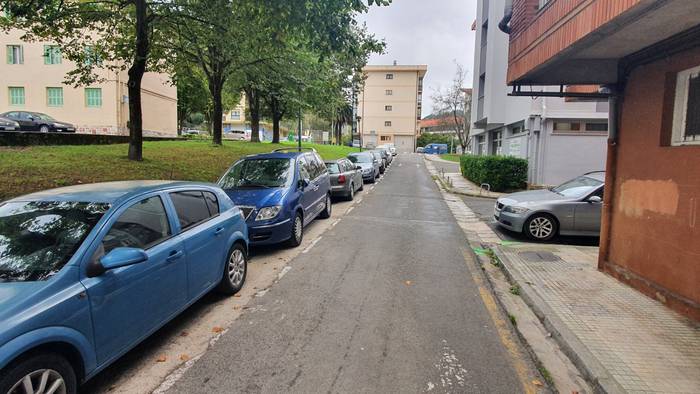 Asfaltatze lanak egingo dituzte Egaña kalean