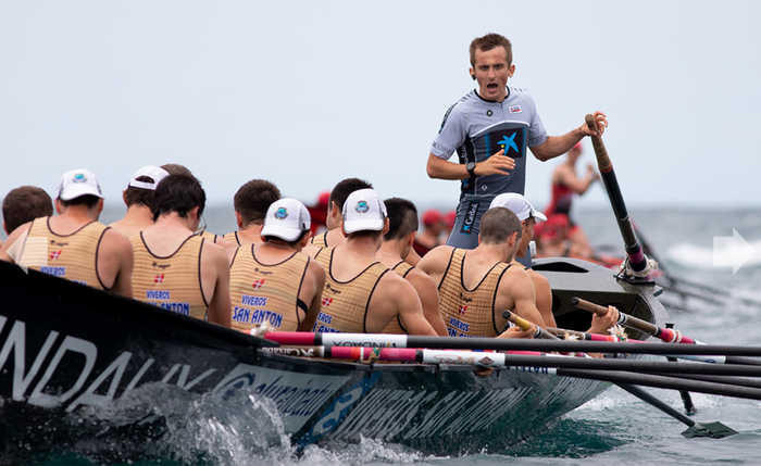 Hirugarren eta zazpigarren egin dute Orio Orialkik eta Getariak Aresko estropadan