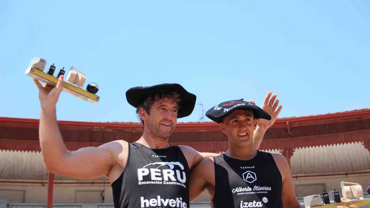 Izeta VI.a eta Arria V.a txapeldun Binakako Euskal Pentatloian