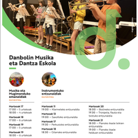 Kontzertua: Danbolin Musika eta Dantza Eskolako ikasleen musika-entzunaldiak