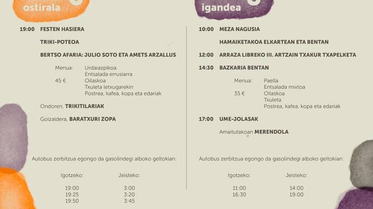 Martirietako Pentekoste jaiak