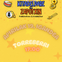 Antzerki ibiltaria: 'Kitadelpare eta Zapotxin, parrandan elkarrekin!'