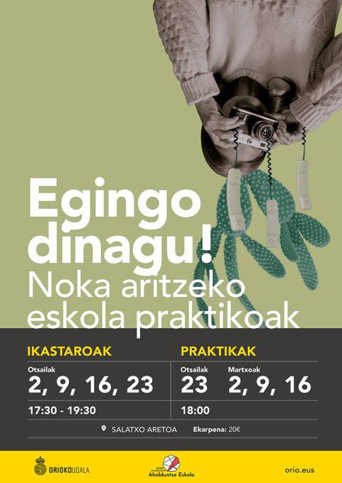 'Egingo dinagu!' noka ikastaroaren lehen saioa