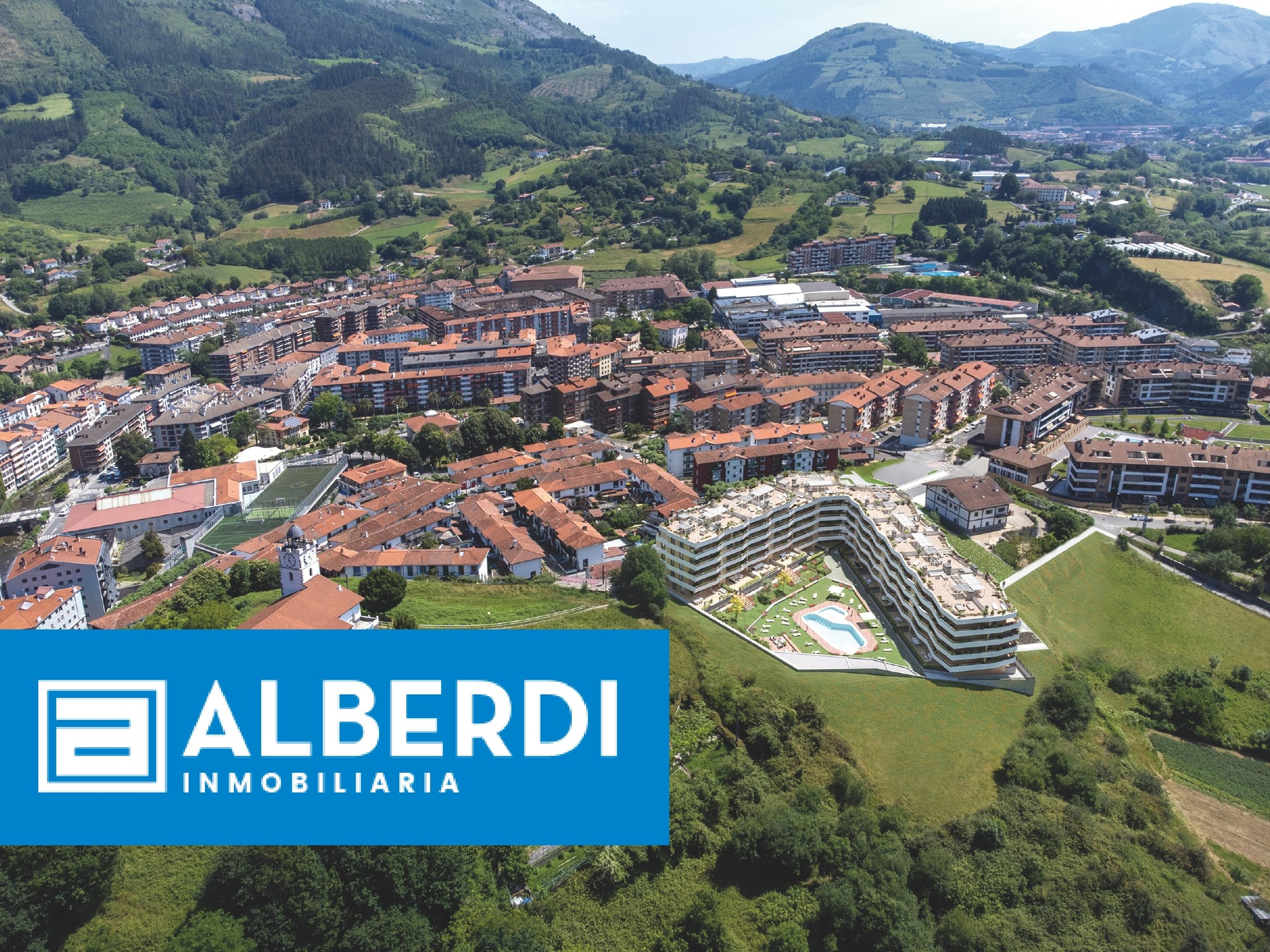 Alberdi Inmobiliaria: Izar Jai bizigunea, obrak aurrera doaz