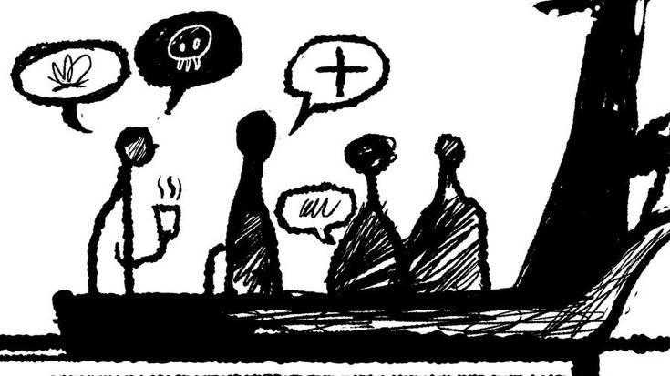 Death Cafe saioa antolatu dute asteazkenerako