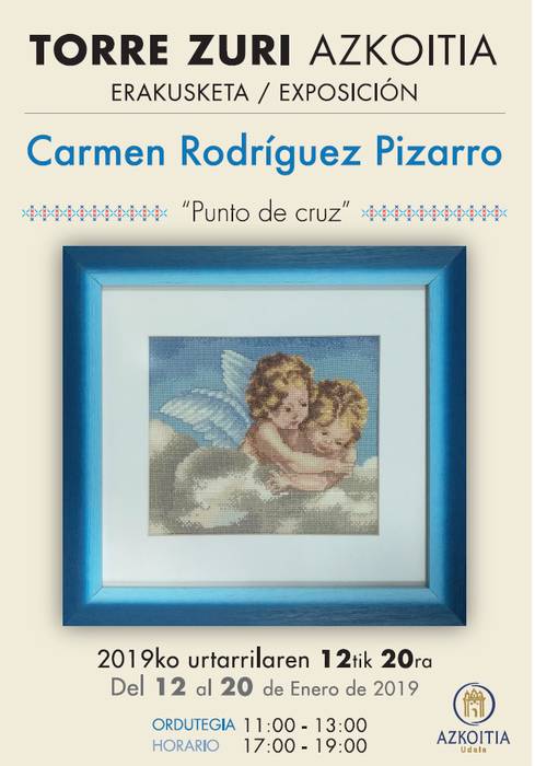 Carmen Rodriguez artistaren lanak ikusgai, Torrezurin