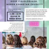 Hitzaldia: 'Gose emozionala edo gose fisiologikoa, noren esanetan zaude?'