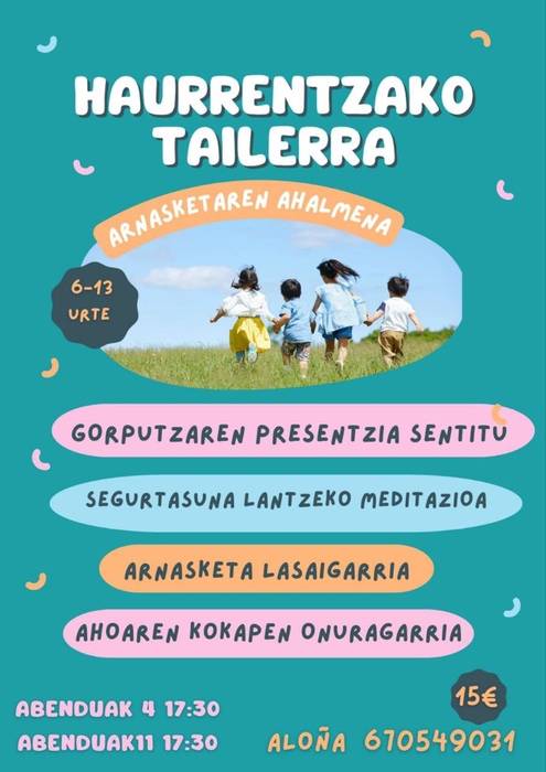 Haurrentzako tailerra