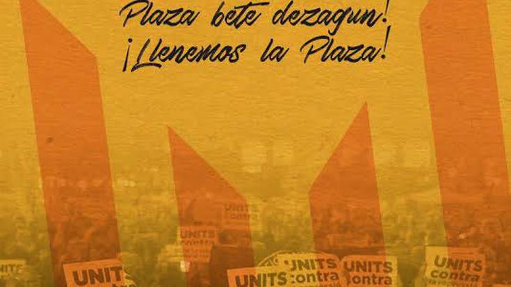 Elkarretaratzea egingo da bihar eguerdian Kataluniari elkartasuna adierazteko