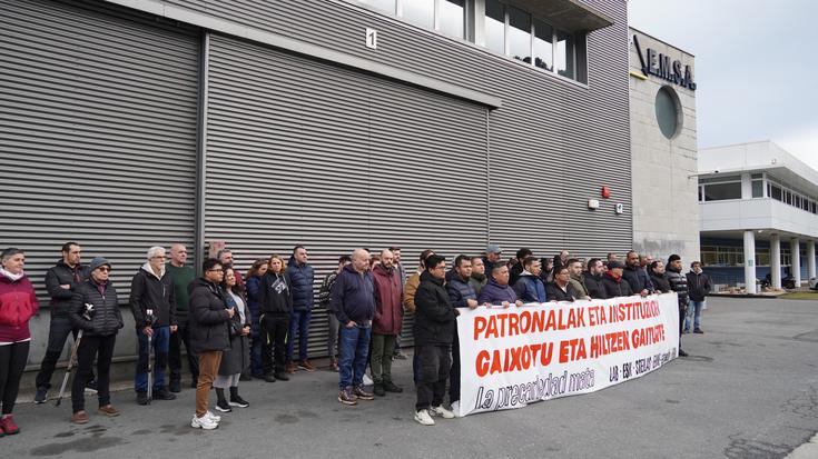 Estaños Matiena enpresako langileek bost eguneko greba hasiko dute astelehenean