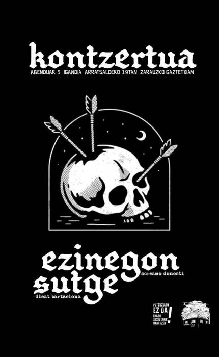 Ezinegon eta Sutge taldeen kontzertuak