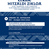 Hitzaldia: 'Nola egin dezakegu Zumaia bizigarriagoa?'