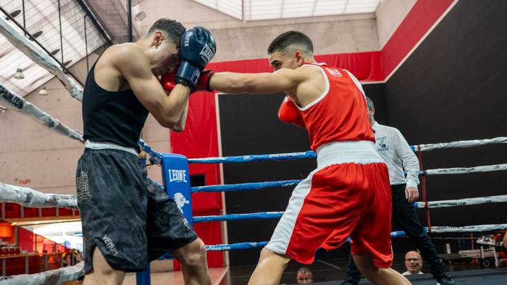Irudi ikusgarriak utzi ditu boxeo jaialdiak