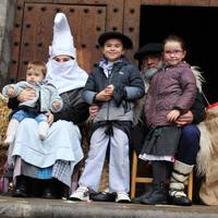 Olentzeroren eta Mari Domingiren etorrera