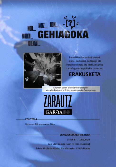 Erakusketa: 'Nor-Gehiagoka' erakusketaren irekiera eta solasaldia