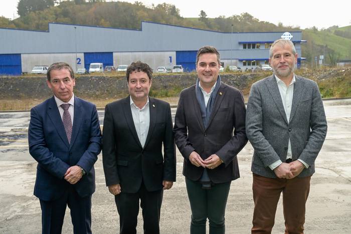 Amaitu dituzte Errotaberri industrialdea urbanizatzeko lanak