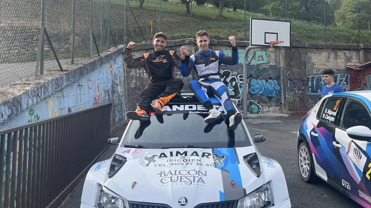 Aitzol Apalantzak irabazi du Aramaioko rallysprinta