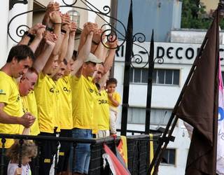 Pasaiako eta Getariako garaipenak festa giroan ospatu dituzte