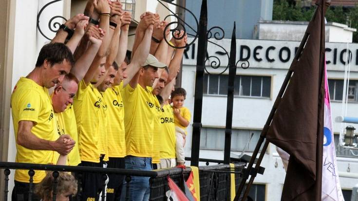 Pasaiako eta Getariako garaipenak ospatuz, festa giroan
