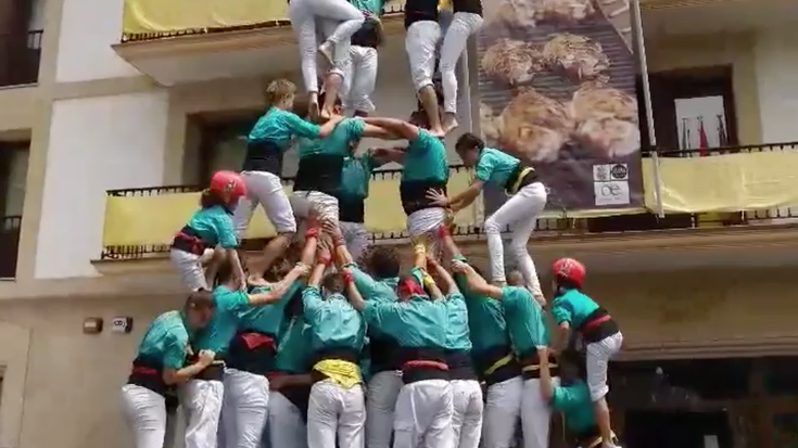 Castellers de Vilafranca taldearen emanaldia