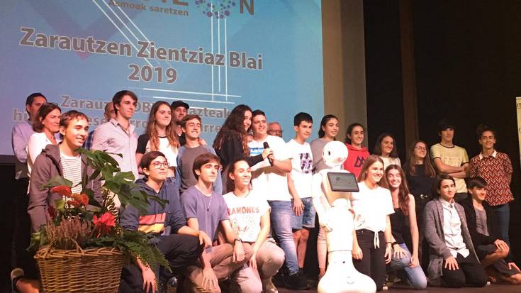 Herriko lau gaztek beraien proiektuak aurkeztuko dituzte Zarautzen Zientziaz Blai egitasmoan