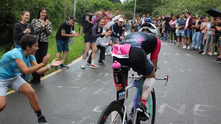 Guillem Montiel eta Alanis Siffert, Zarauzko Triatloiko txapeldunak