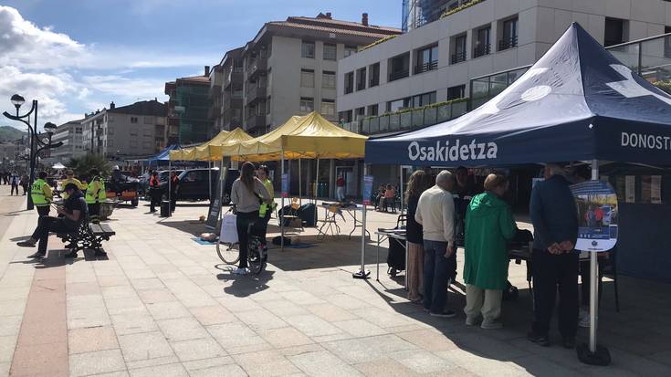 Prebentziorako eta lehen sorospenerako teknikak erakutsi dituzte malekoian