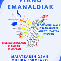 Musika Lagun: piano emanaldiak