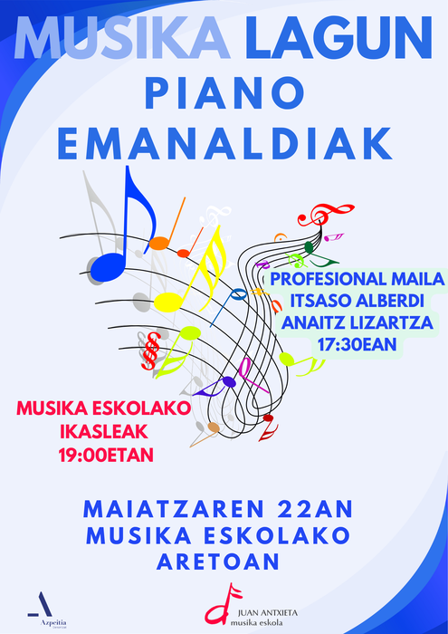 Musika Lagun: piano emanaldiak