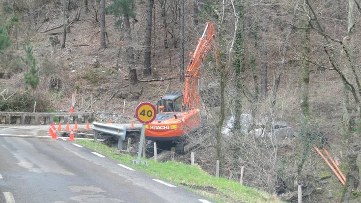 Aizarnako GI-3730 errepidearen zati bat itxiko dute asteartean eta asteazkenean, lanak tarteko