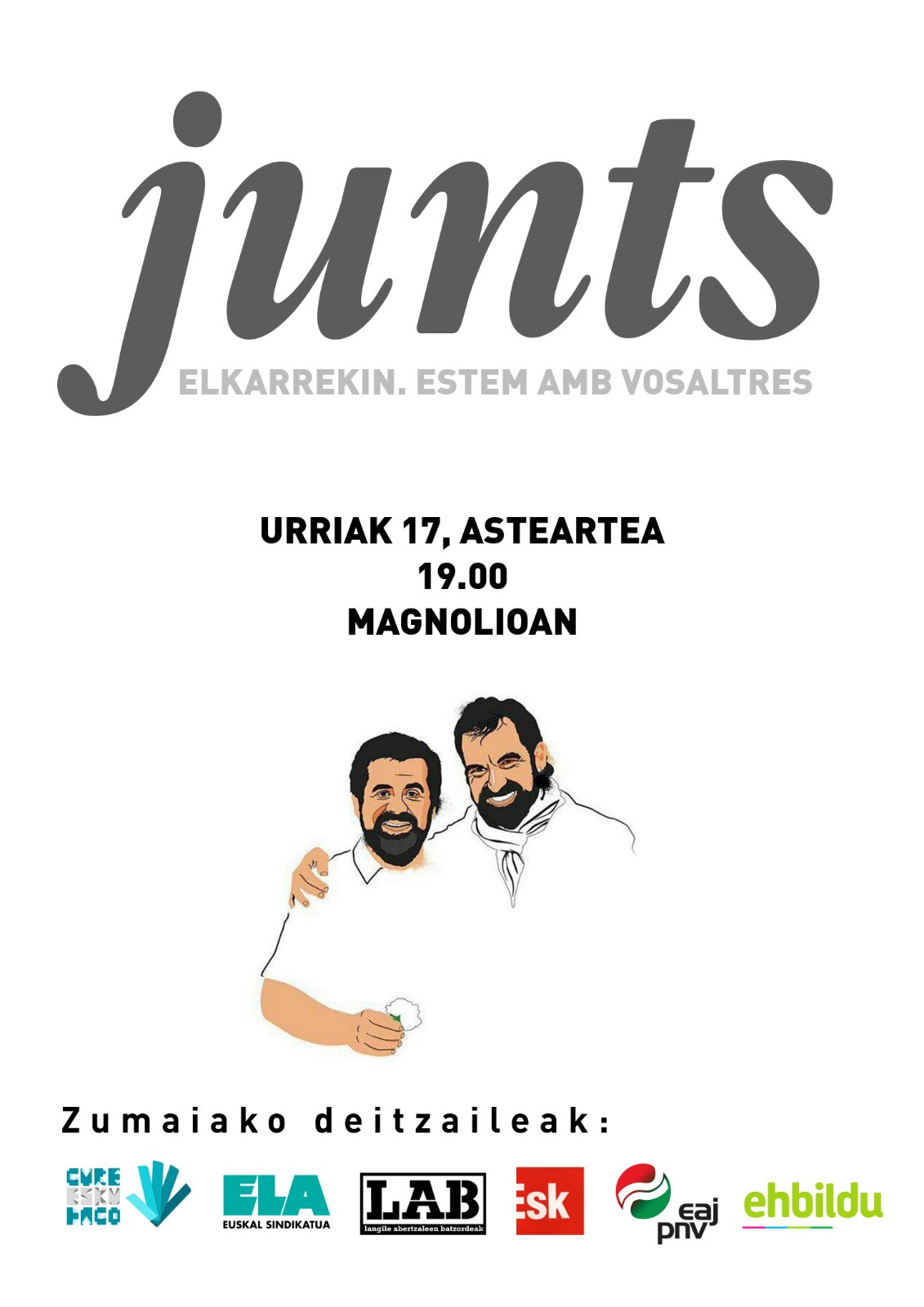 Gure Esku Dagoren oharra Jordi Sanchez eta Jordi Cuixarten espetxeratzeen aurrean