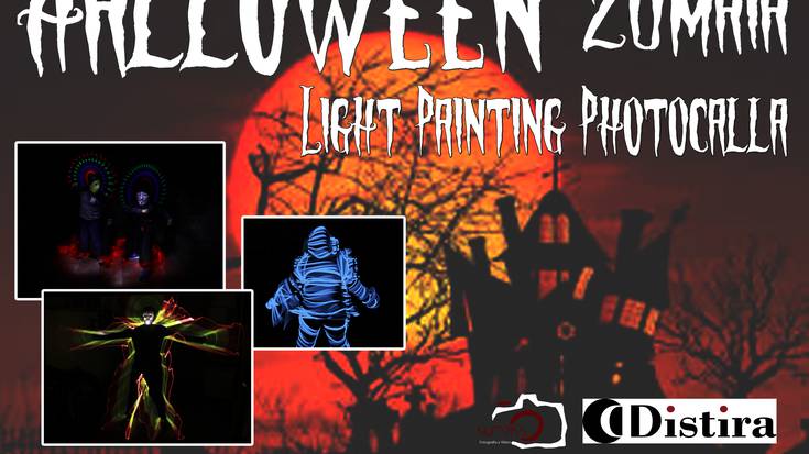 Distirak 'Light painting' photocalla antolatu du ostegunerako