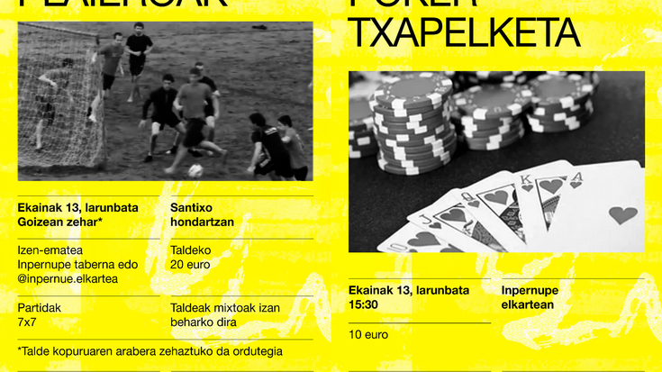 Plaieroak eta pokerra