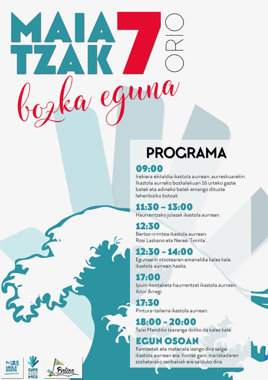 Maiatzaren 7ko programa zabaldu du Baliza elkarteak