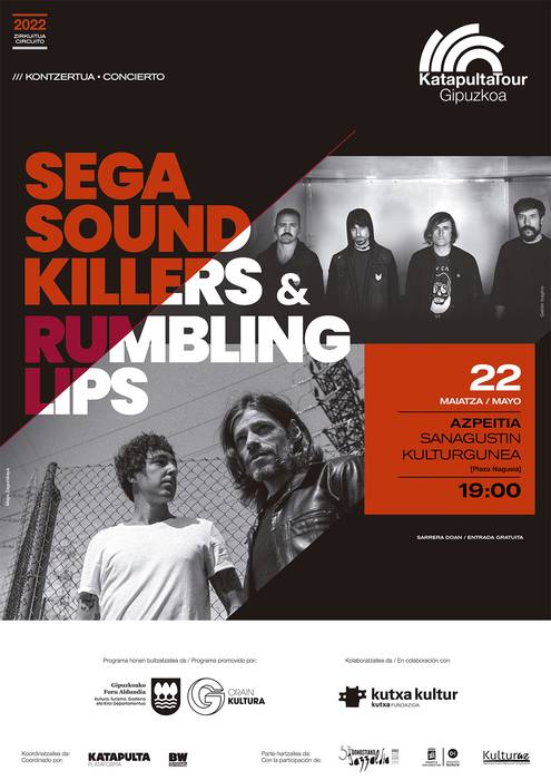 Kontzertua: Rumbling Lips eta Sega Sound Killers