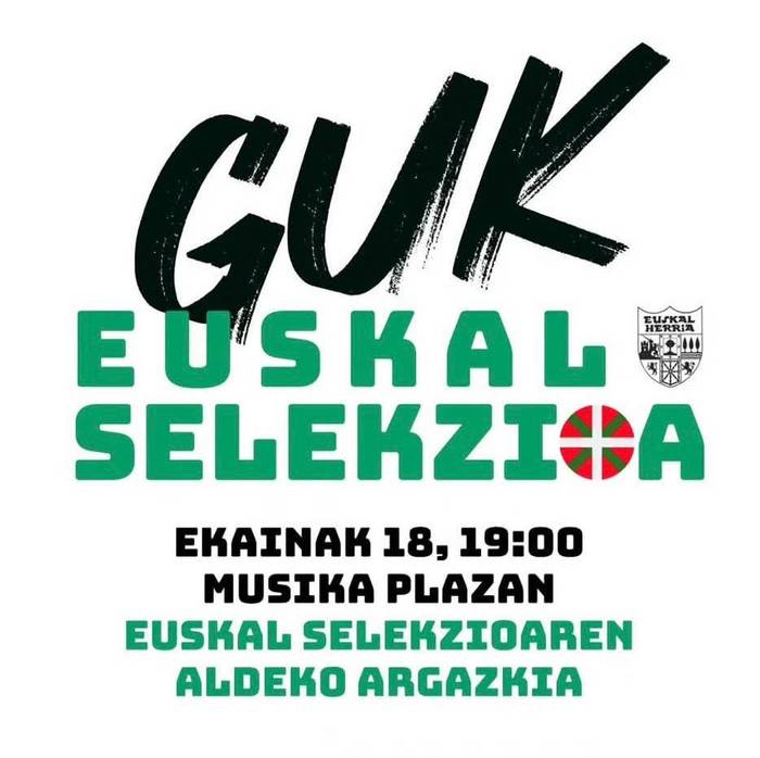 Euskal Selekzioaren aldeko argazkia