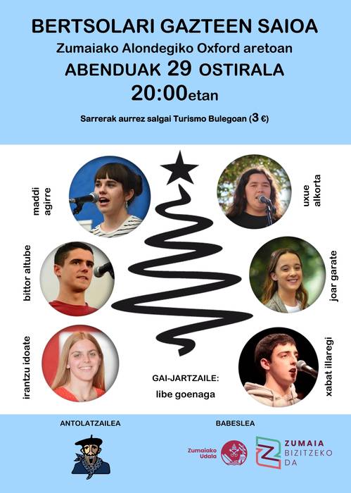 Bertsolari gazteen saioa