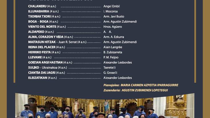 Beheko Plaza Abesbatzaren udako kontzertua