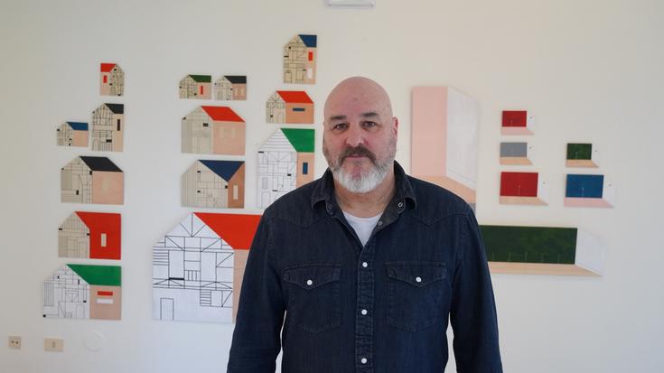 Iban Illarramendi: "Eskuz egiteak bestelako konexio bat sorrarazten dit obrarekin"