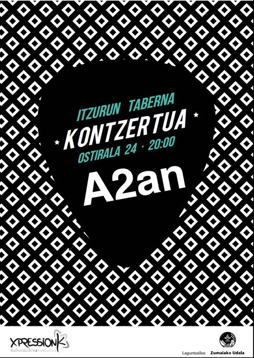 Ostiralean kontzertua Itzurun tabernan eta bakarrizketa Ganbaran