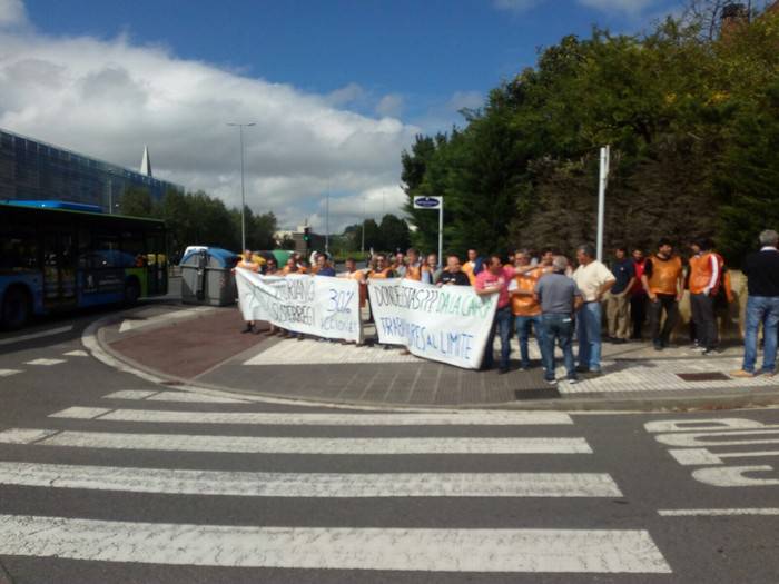 Greba mugagabea hasi dute Xeyko langileek