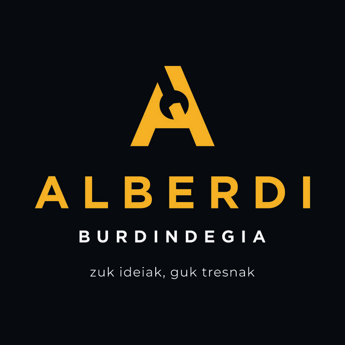 Alberdi burdindegia logotipoa