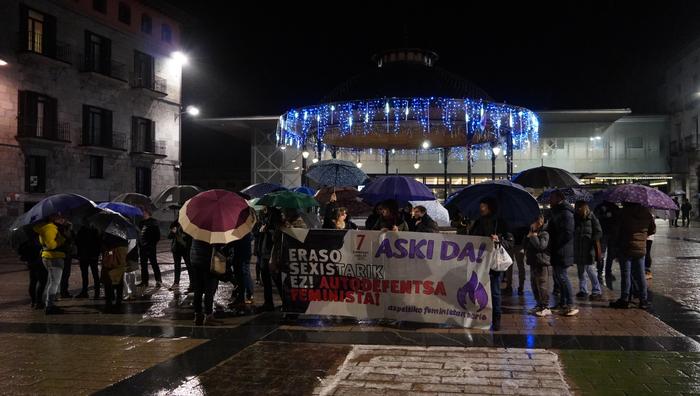 Barakaldoko hilketa salatu eta eta indarkeria matxistarik gabeko bizitzak aldarrikatu dituzte