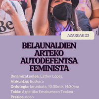 Ikastaroa: 'Belaunaldien arteko autodefentsa feminista'