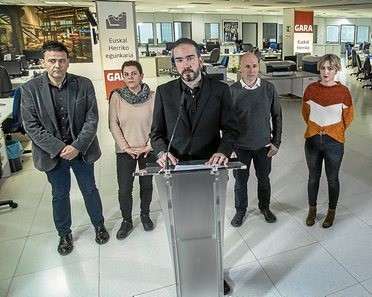 GARA eta lan-taldearekin elkartasuna