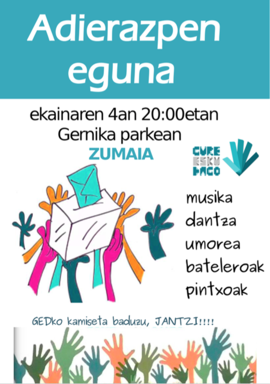 Adierazpen eguna, larunbatean
