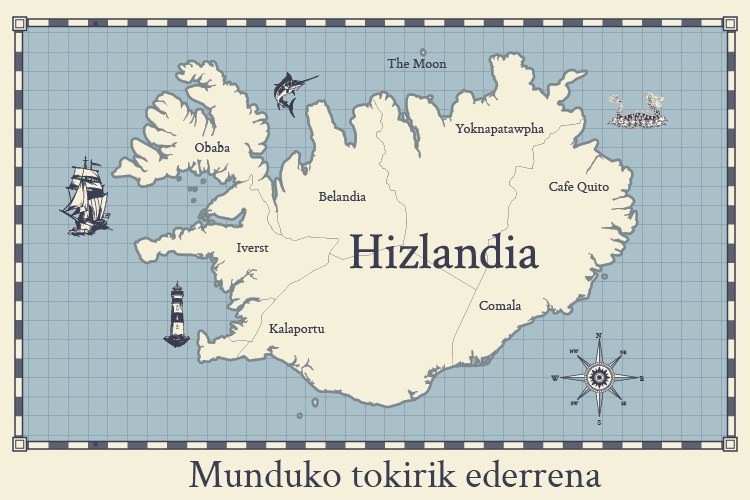 Hizlandia, Kulturaz kooperatibak hitzaren eremuan literatura sustatzeko lurraldea