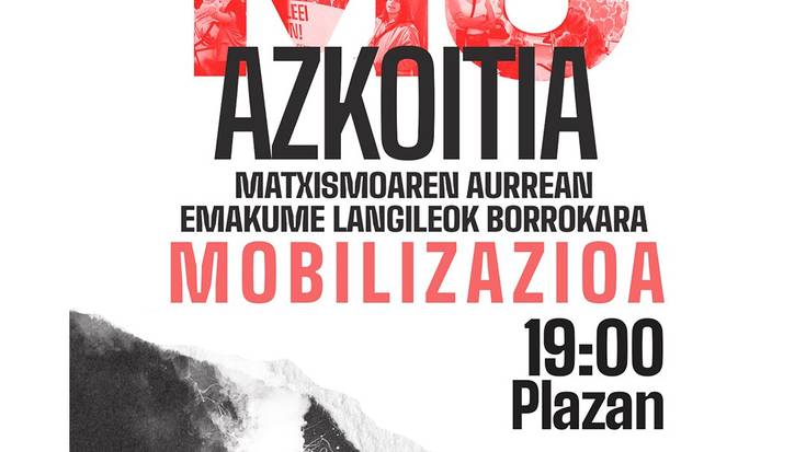 Itaiaren M8ko mobilizazioa