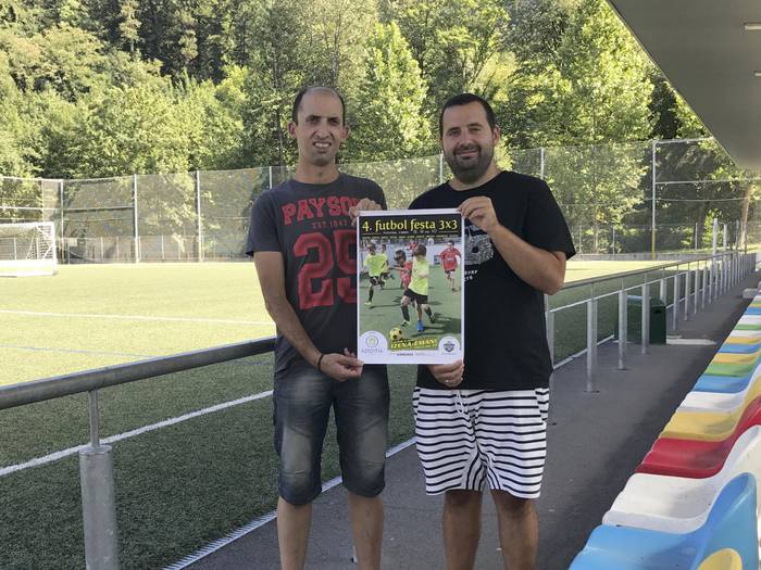 IV. Futbol Festa 3x3 egingo dute Azkoitian, irailaren 8tik 10era bitartean